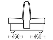 Диван "Авеню-дабл" DLS