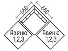 Диван "Авеню-угол" DLS