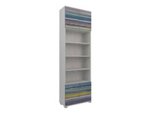 Книжный шкаф АРТ-Холли АХ-Ш07