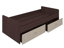 Кровать нижняя с выдвижными ящиками 90х200 КВЕСТ-C