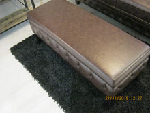 Банкетка "Микеланджело" Кожзам Лавина Choco