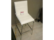 Барный стул "Трейд" Кожзам Прайм snow