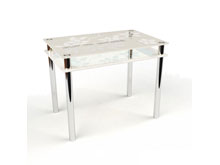 Обеденный стол Цветы рамка