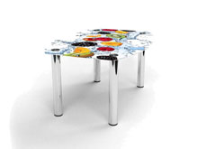 Журнальный стол бочка Berry mix 70х53