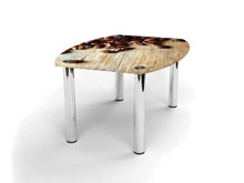 Журнальный стол бочка Coffee 70х53