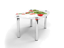 Журнальный стол бочка Fruit Milk 70х53