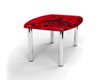 Журнальный стол бочка Rose 70х53