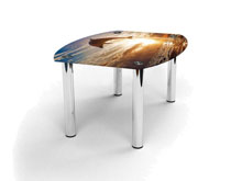 Журнальный стол бочка Sunset 70х53