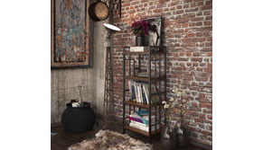 Стеллаж 4-х полочный "Брайтон"