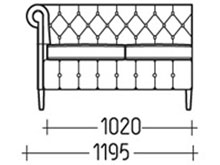 Диван "Челси-Секция 2" DLS