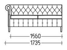 Диван "Челси-Секция 3" DLS