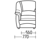 Диван "Чизари-Секция 1" DLS