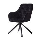 Cody кресло поворотное чёрное