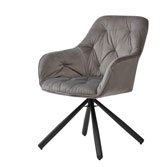 Cody кресло поворотное тёпло-серое