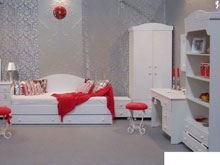 Спальный гарнитур для девочки Ассоль-8