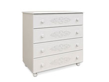 Комод АС-05 Ассоль белый