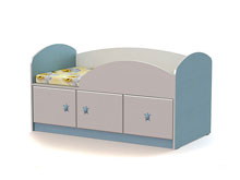 Кровать МДМ-1 70х140 Маугли