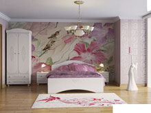 Белый спальный гарнитур Ассоль-4