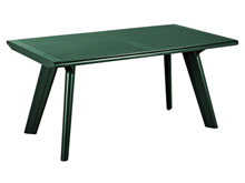 Стол пластиковый Dante зеленый