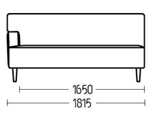 Диван "Дени-секция-3" DLS