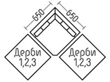 Диван Дерби-угол DLS