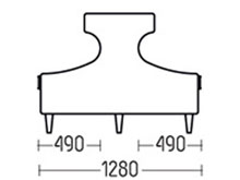 Диван Дестини-дабл DLS