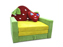 Детский диван Фантазия Клубничка