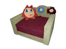 Детский диван Фантазия Лужок