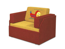 Детский диван Кубик-боковой Вертолет