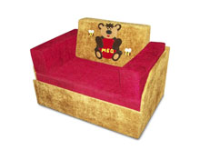 Детский диван Кубик-боковой Мишка