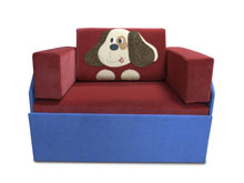 Детский диван Кубик-боковой Щенок