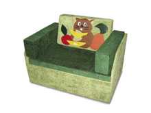 Детский диван Кубик-боковой Хомячок