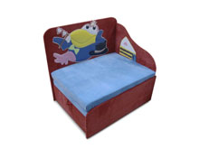 Детский диван Мини-аппликация Ворона