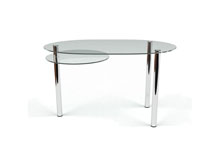 Стеклянный стол Диалог