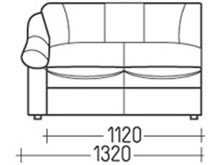 Диван Диалог-Секция 2 DLS