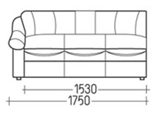 Диван Диалог-Секция 3 DLS