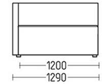 Диван Диско-Секция 2 DLS