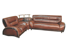 Кожаный угловой диван Афродита Dalio