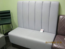 Диван "Антара-2" Кожзам голубой