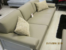 Диван "Гринфилд" Кожзам Мишель серый