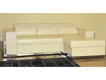 Кожаный угловой диван Инфинити-1 Dalio