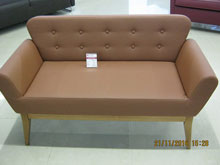 Диван "Колибри" Кожзам Fly коричневый