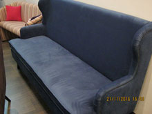 Диван Лианор-3 Индиго Royal blue