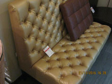 Диван "Роял-2" Кожзам Vegas крем