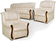 Комплект диван Фараон и 2 раскладных кресла
