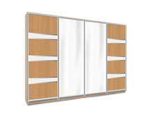 Четырехдверный шкаф-купе ВН384