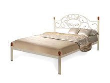 Кровать с кованым изголовьем Франческа 180х200