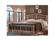 Кровать Миранда 160х200 крем