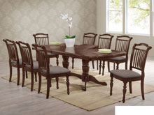 Комплект стол Палермо + 8 стульев Палермо орех итальянский