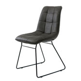 Nord стул на полозьях графит оил